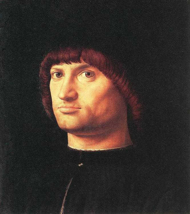 Antonello da Messina Portrait of a Man (Il Condottiere) Germany oil painting art
